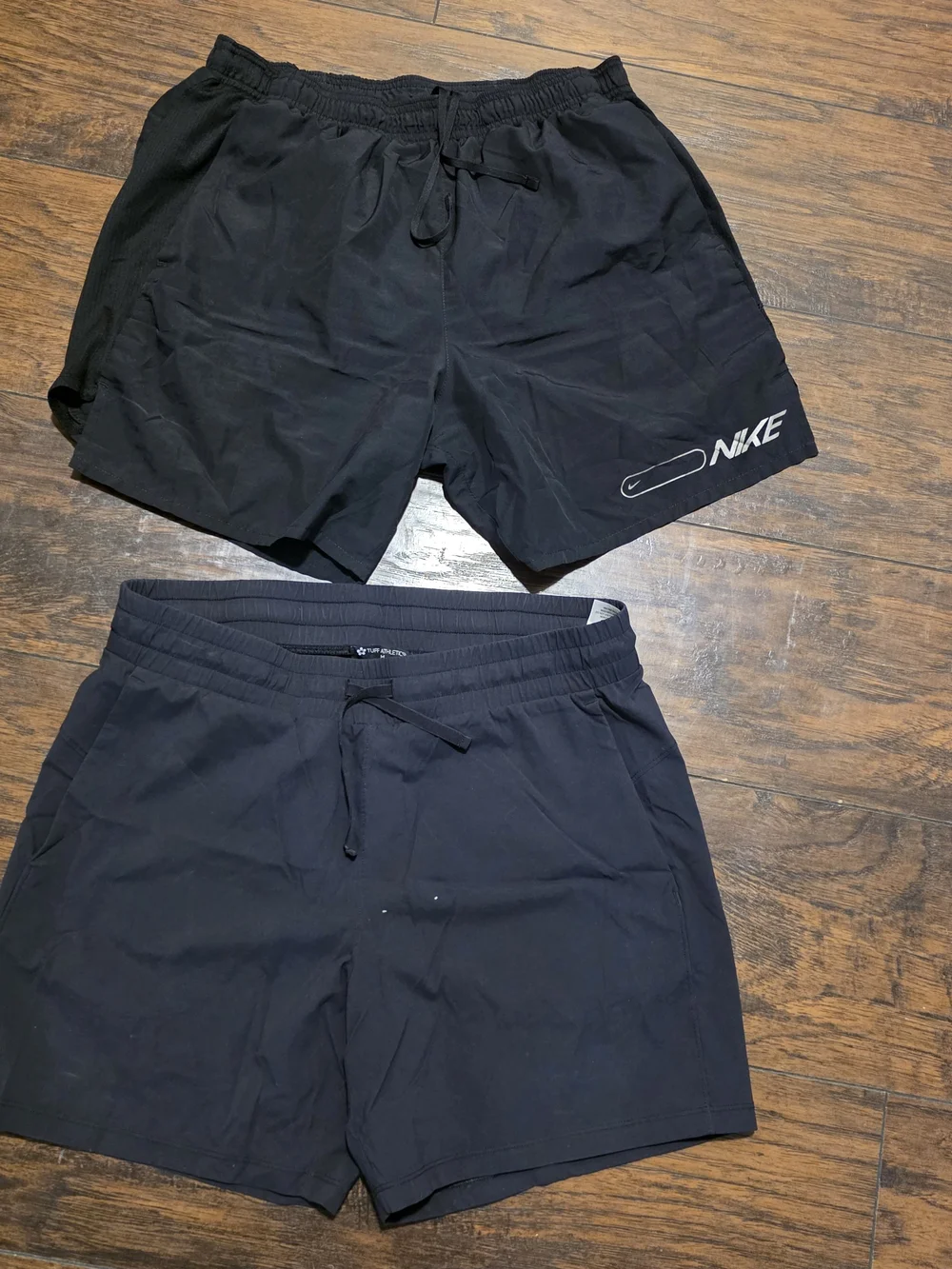 Nike Men’s Black Athletic Shorts with Logo